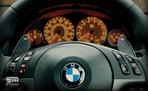BMW M3 SMG Shift paddles