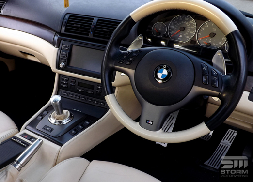 BMW M3 SMG Shift paddles